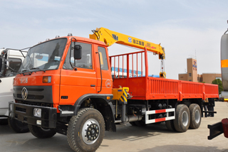 Dongfeng 6x4 truck crane