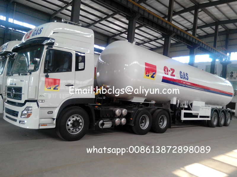 49.6m3 LPG tank semitrailer